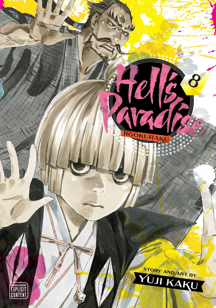 Front Cover Hell's Paradise: Jigokuraku, Vol. 08 ISBN 9781974718788 - Manga - Image - Pop Weasel