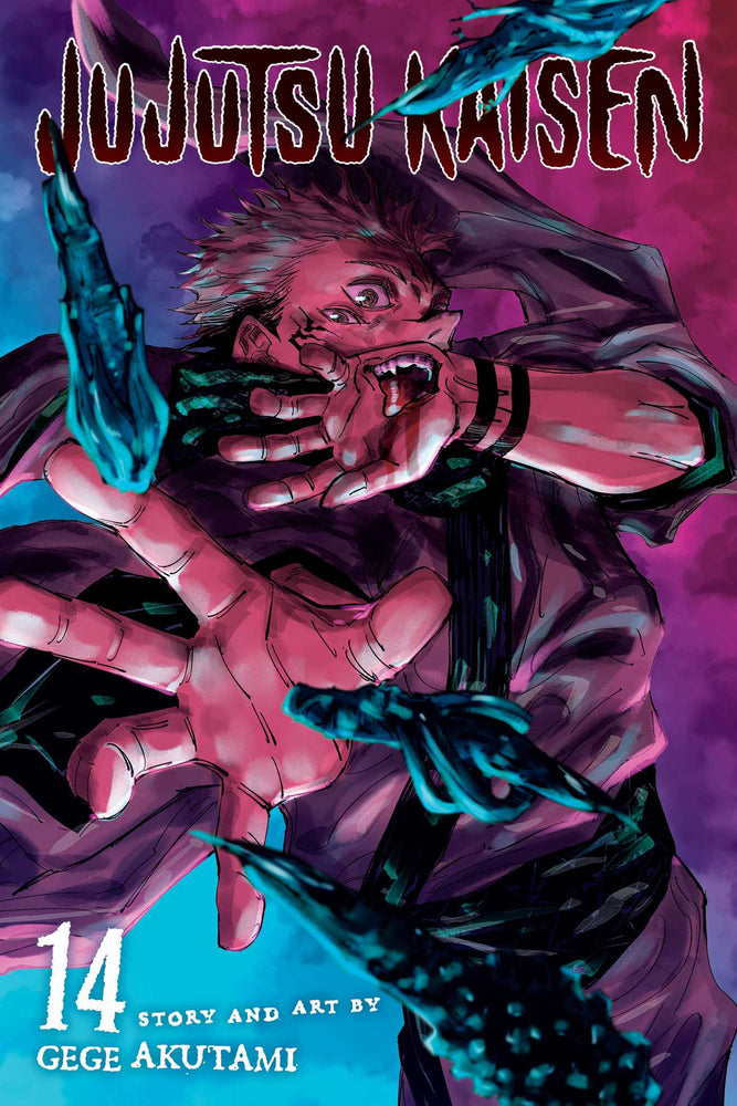 Front Cover Jujutsu Kaisen, Vol. 14 ISBN 9781974725328 - Manga - Image - Pop Weasel