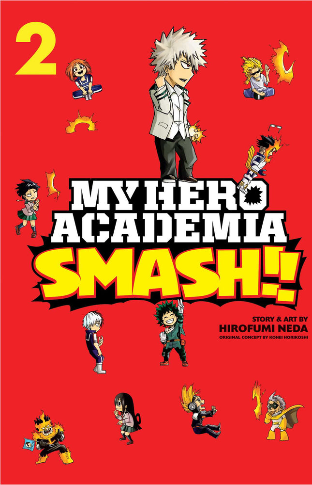 Front Cover - My Hero Academia: Smash!!, Vol. 02 - Pop Weasel - Manga - Image - Pop Weasel