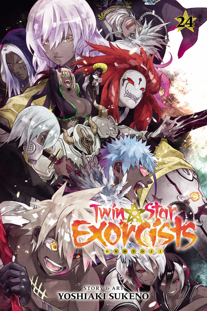 Front Cover Twin Star Exorcists, Vol. 24 Onmyoji ISBN 9781974727087 - Manga - Image - Pop Weasel