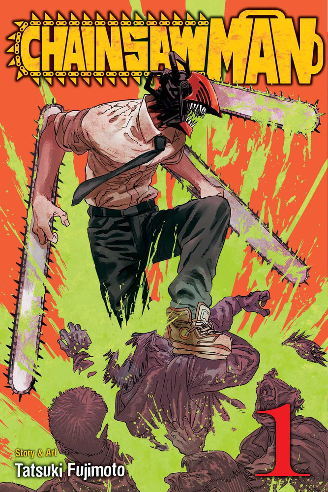 Front Cover - Chainsaw Man, Vol. 01 - Pop Weasel - Manga - Image - Pop Weasel