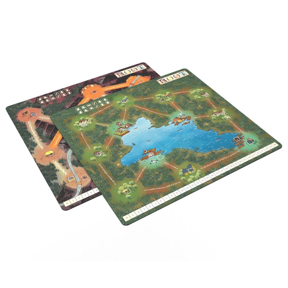 Pop Weasel Image of Root Playmat Mountain/Lake - Board Games - Image - Pop Weasel