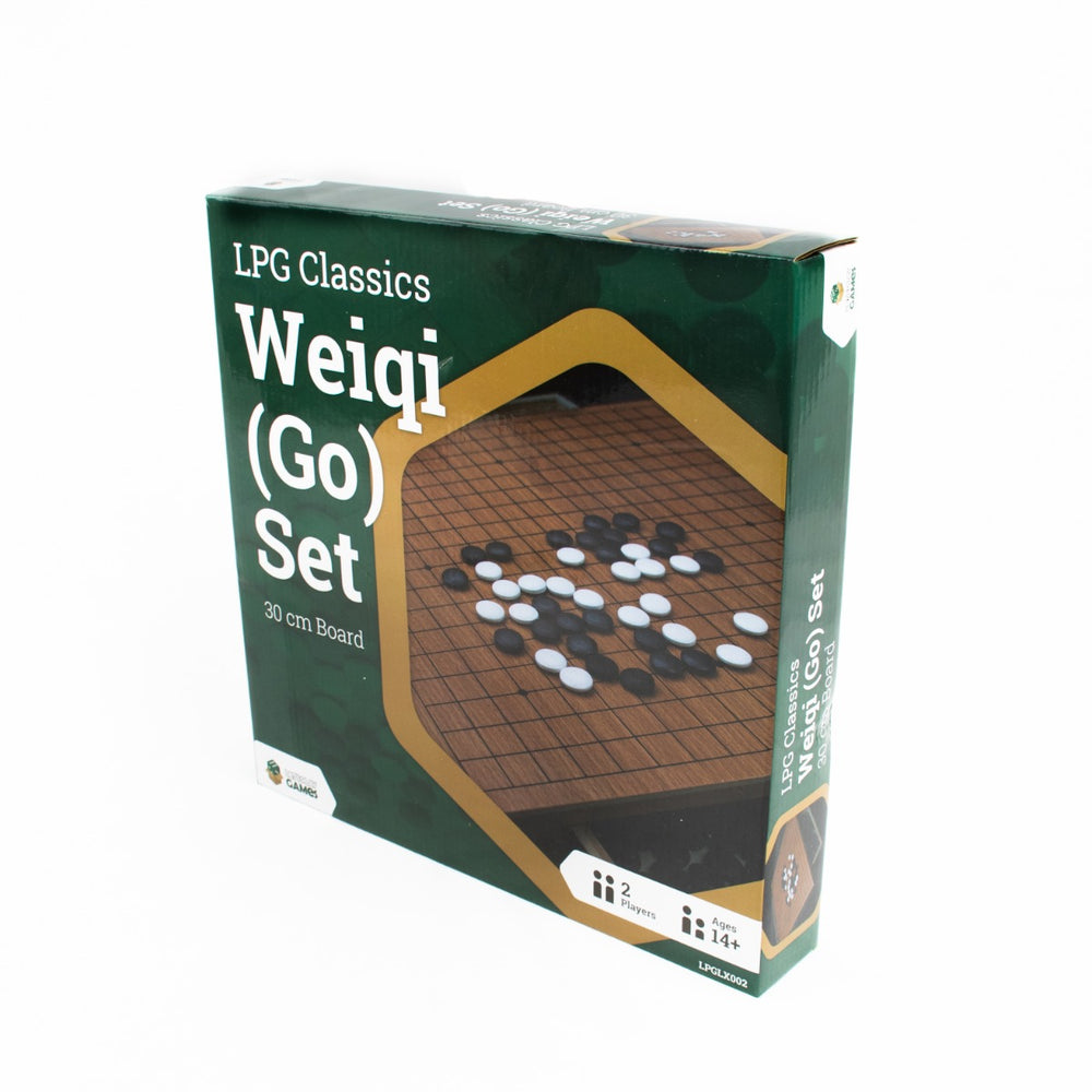 Pop Weasel Image of LPG Wooden Weiqi / Go Set - 30 cm Board with Drawers - Board Games - Image - Pop Weasel