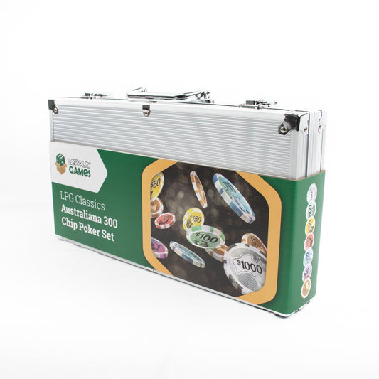 Pop Weasel Image of LPG Australiana Poker Set - 300 Chips