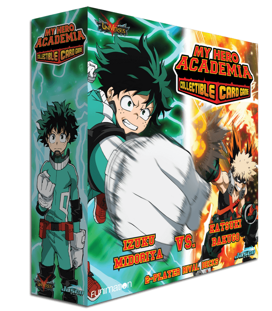 Pop Weasel Image of My Hero Academia Collectible Card Game Izuku Midoriya vs Katsuki Bakugo 2-Play Rival Decks - CCG - Image - Pop Weasel