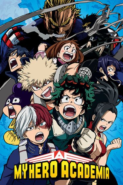 Pop Weasel Image of My Hero Academia Cobalt Blast Poster