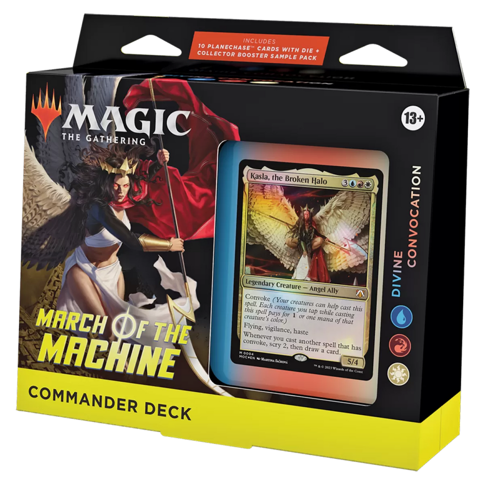 Magic The Gathering: March of the Machine Commander Deck - Divine Convocation - TCG - Image - Pop Weasel