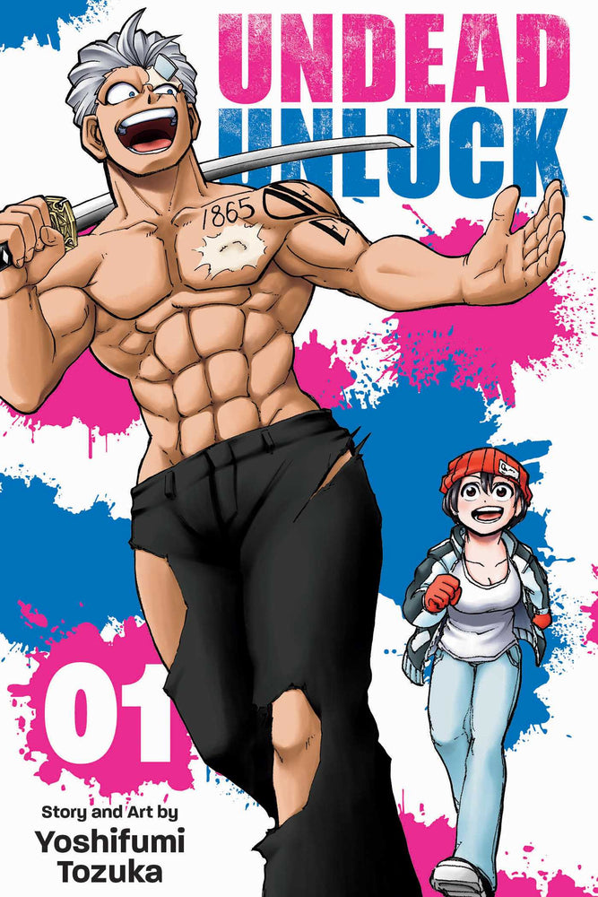Front Cover Undead Unluck, Vol. 01 ISBN 9781974719266 - Manga - Image - Pop Weasel