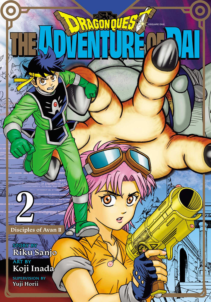 Front Cover Dragon Quest: The Adventure of Dai, Vol. 02 Disciples of Avan ISBN 9781974729692 - Manga - Image - Pop Weasel