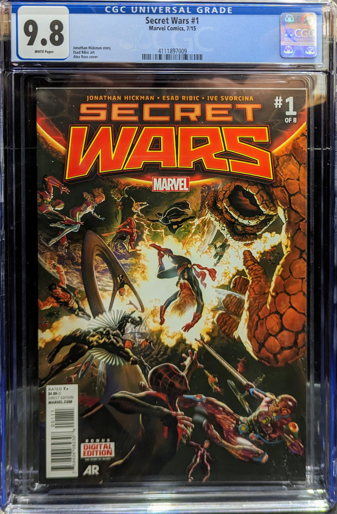 Graded Comic - Secret Wars - Graded Comic - Image - Pop Weasel