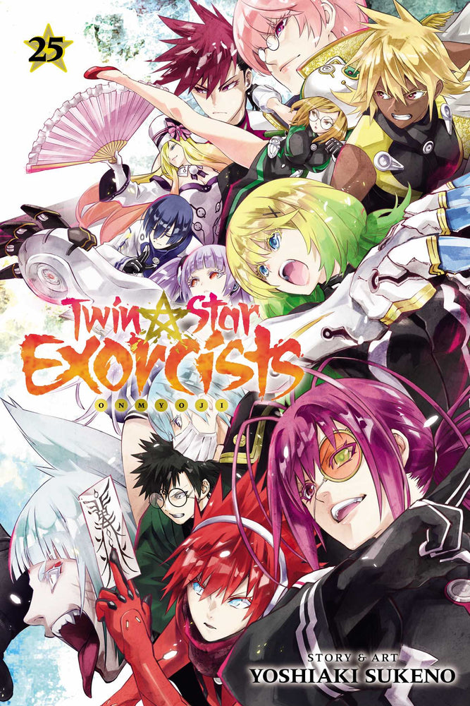 Front Cover Twin Star Exorcists, Vol. 25 Onmyoji ISBN 9781974730018 - Manga - Image - Pop Weasel