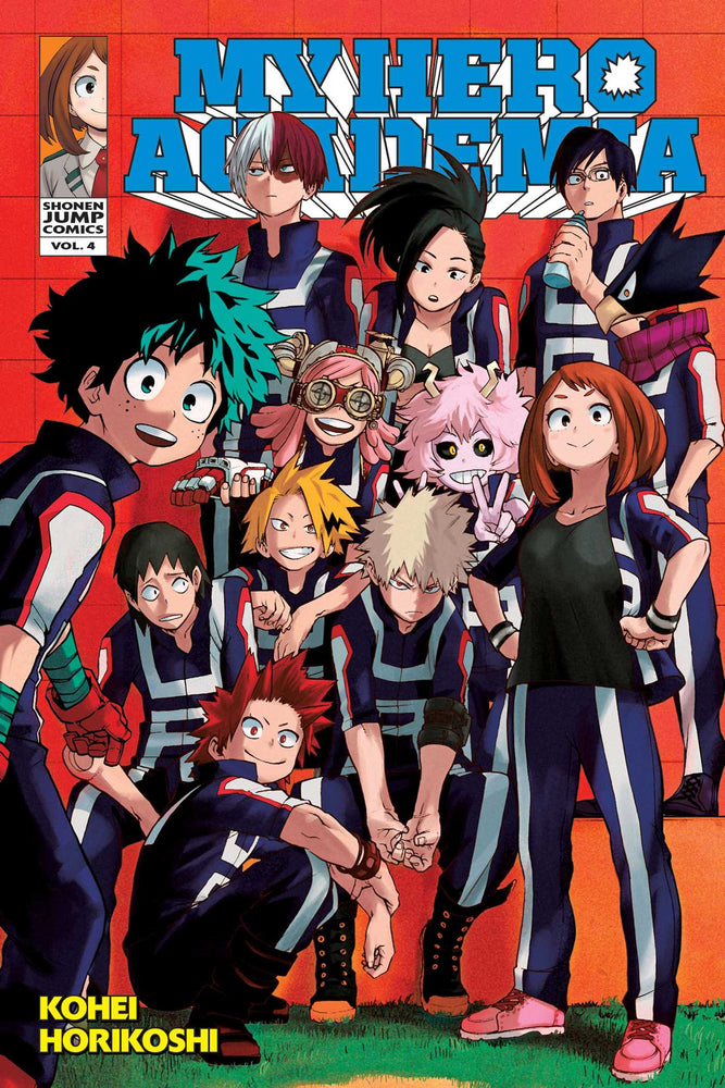 Front Cover - My Hero Academia, Vol. 04 - Pop Weasel - Manga - Image - Pop Weasel