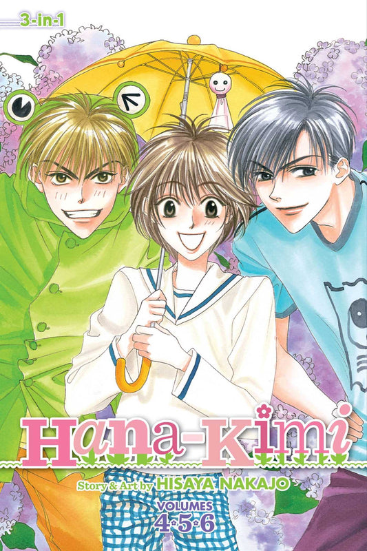 Pop Weasel Image of Hana-Kimi (3-in-1 Edition), Vol. 02: Includes vols. 4, 5 & 6