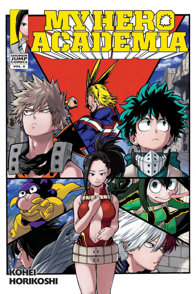 Front Cover - My Hero Academia, Vol. 08 - Pop Weasel - Manga - Image - Pop Weasel
