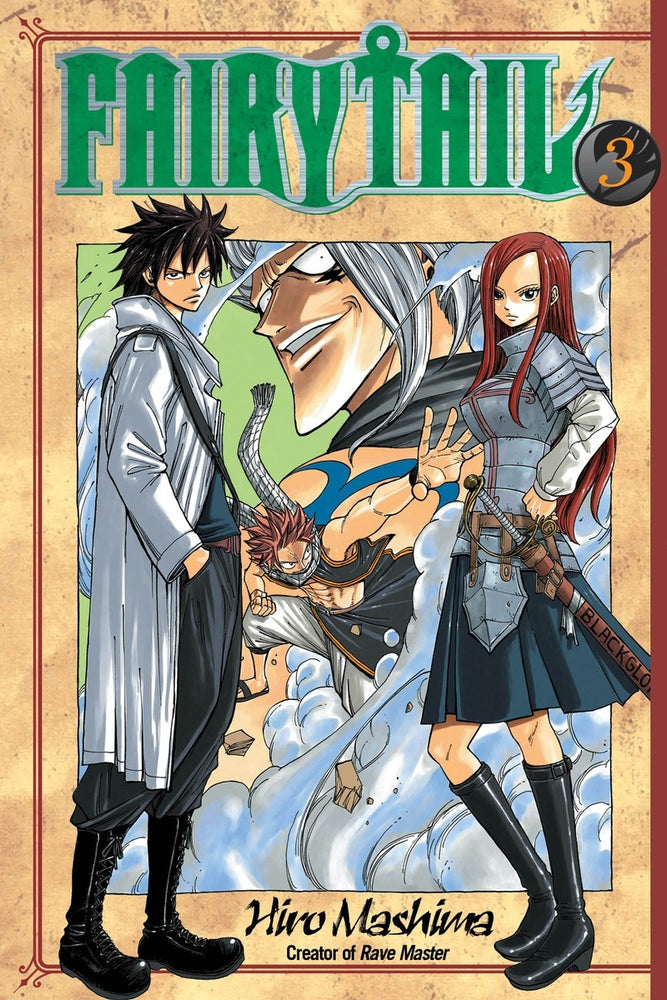 Front Cover FAIRY TAIL 3 ISBN 9781612622781 - Manga - Image - Pop Weasel