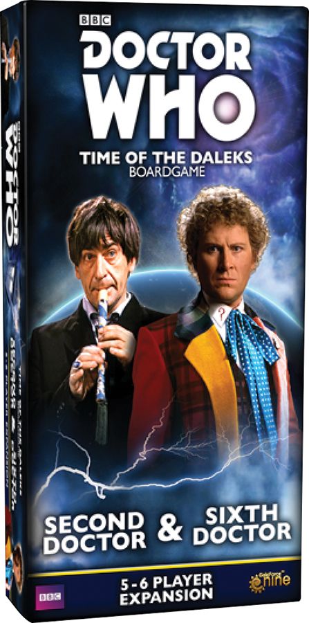 Pop Weasel Image of Doctor Who: Time of the Daleks - Second and Sixth Doctor Expansion - Board Games - Image - Pop Weasel