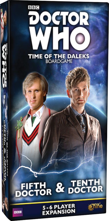 Pop Weasel Image of Doctor Who: Time of the Daleks - Fifth and Tenth Doctor Expansion - Board Games - Image - Pop Weasel